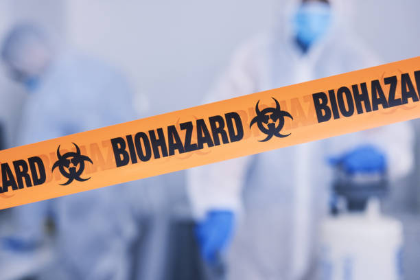 Professional Blood Cleanup technician working in Ogunquit, ME